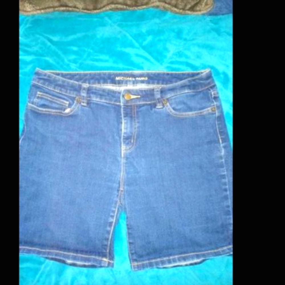 Michael Kors Womens Jean Shorts Size 8